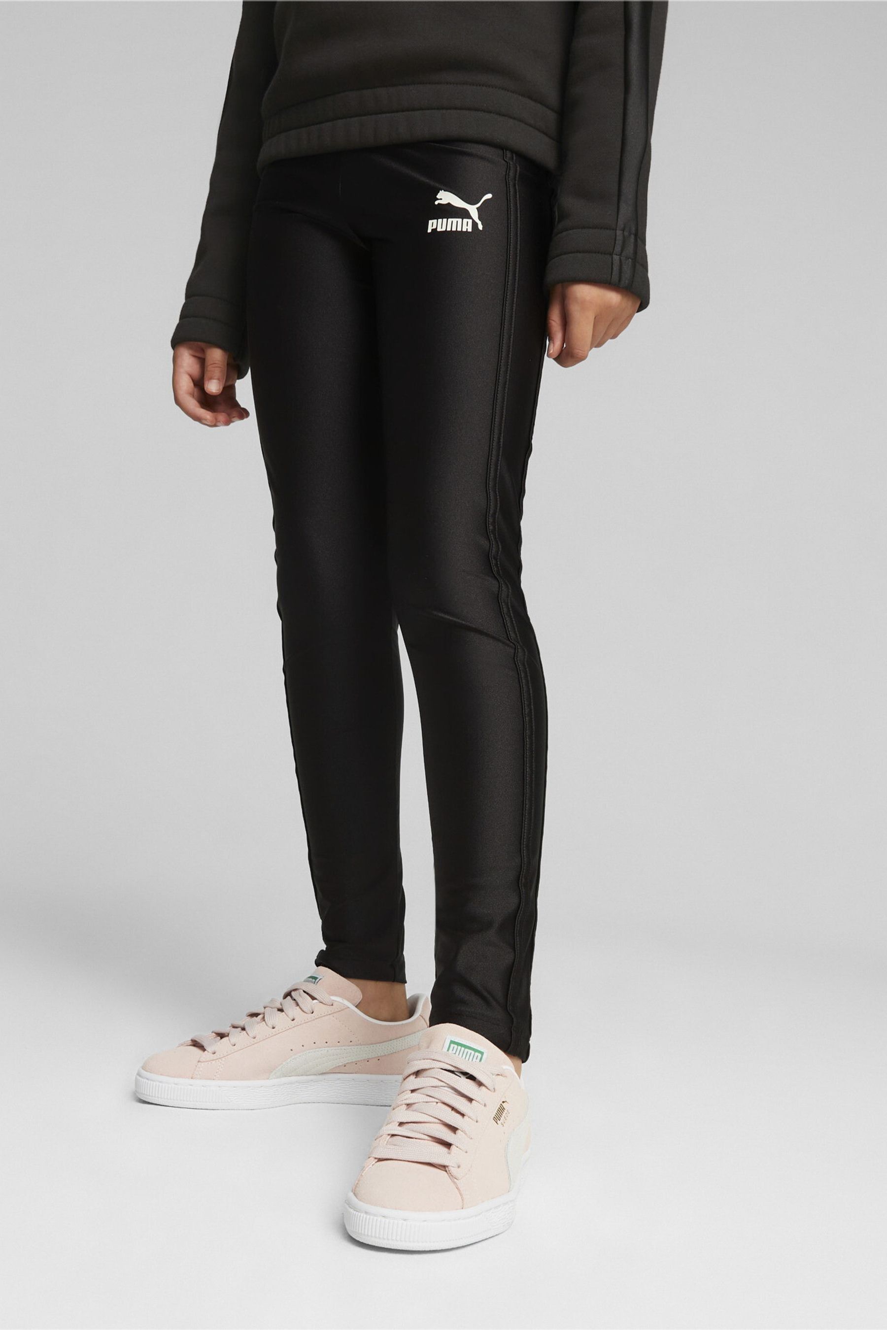 Puma cheetah print side stripe sales t7 legging