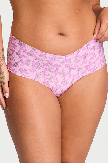 Victoria's Secret Violet Sugar Butterfly No Show Cheeky Knickers