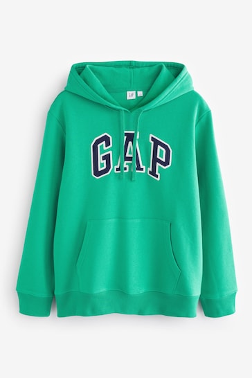 Gap Green/Navy Logo Hoodie