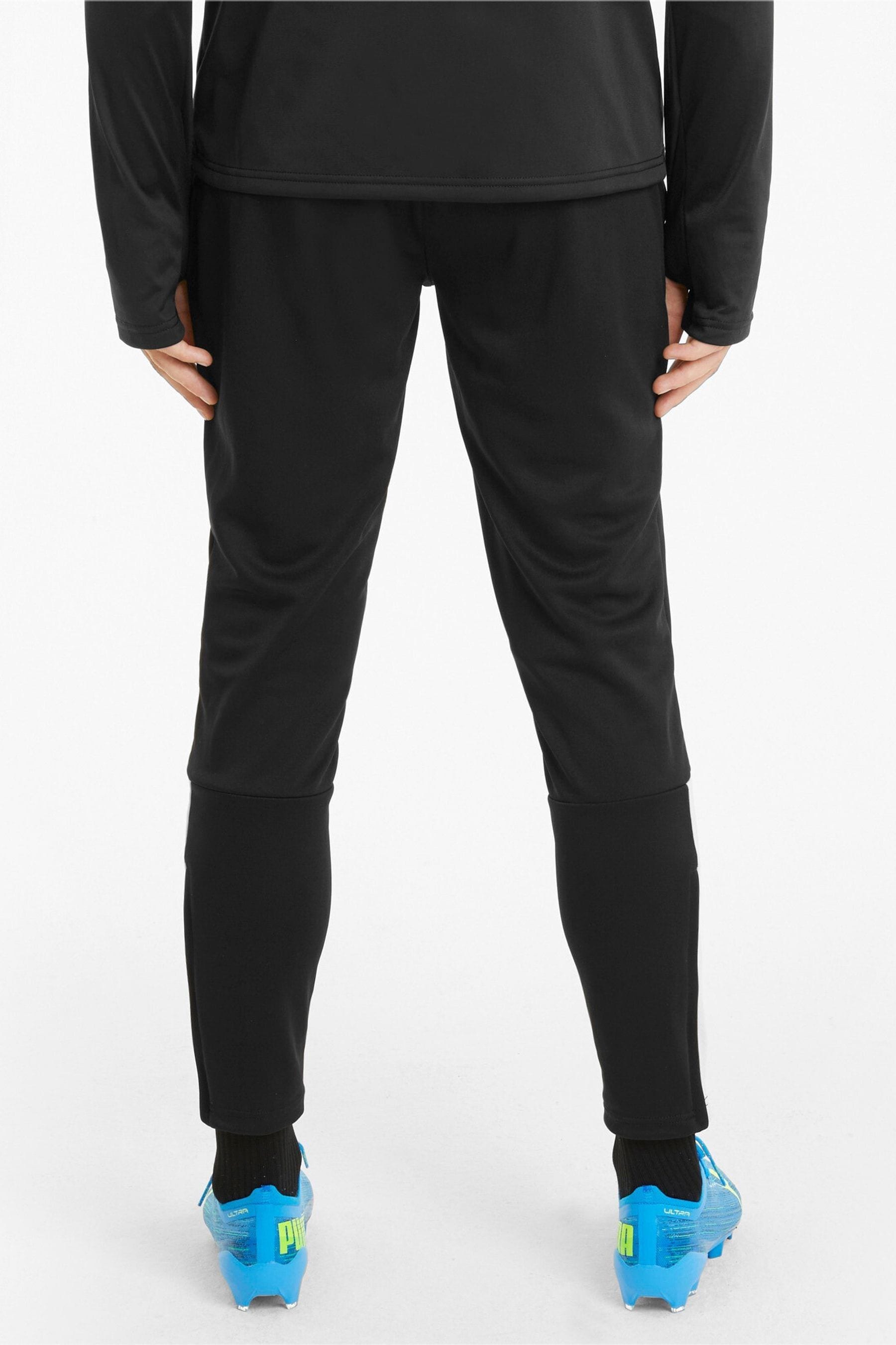 Buy Puma Black teamLIGA Training Mens Football Joggers from the