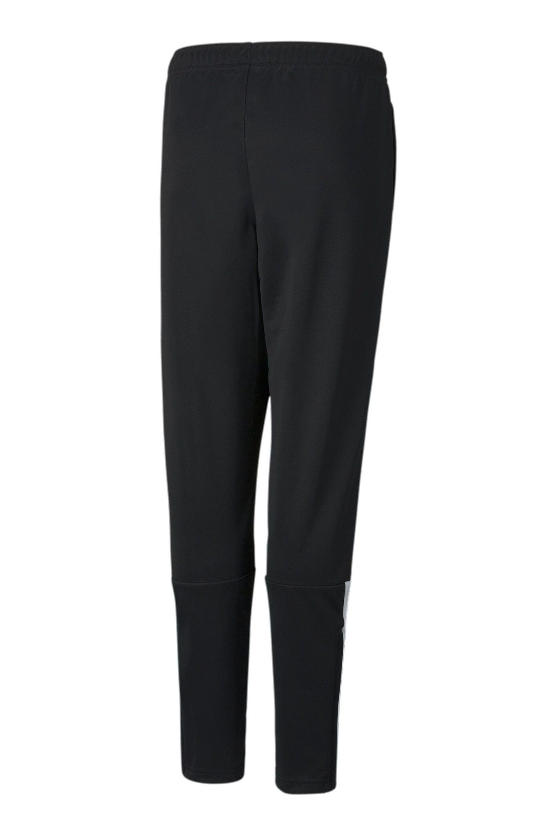 Buy Puma Black teamLIGA Training Youth Football Joggers from the