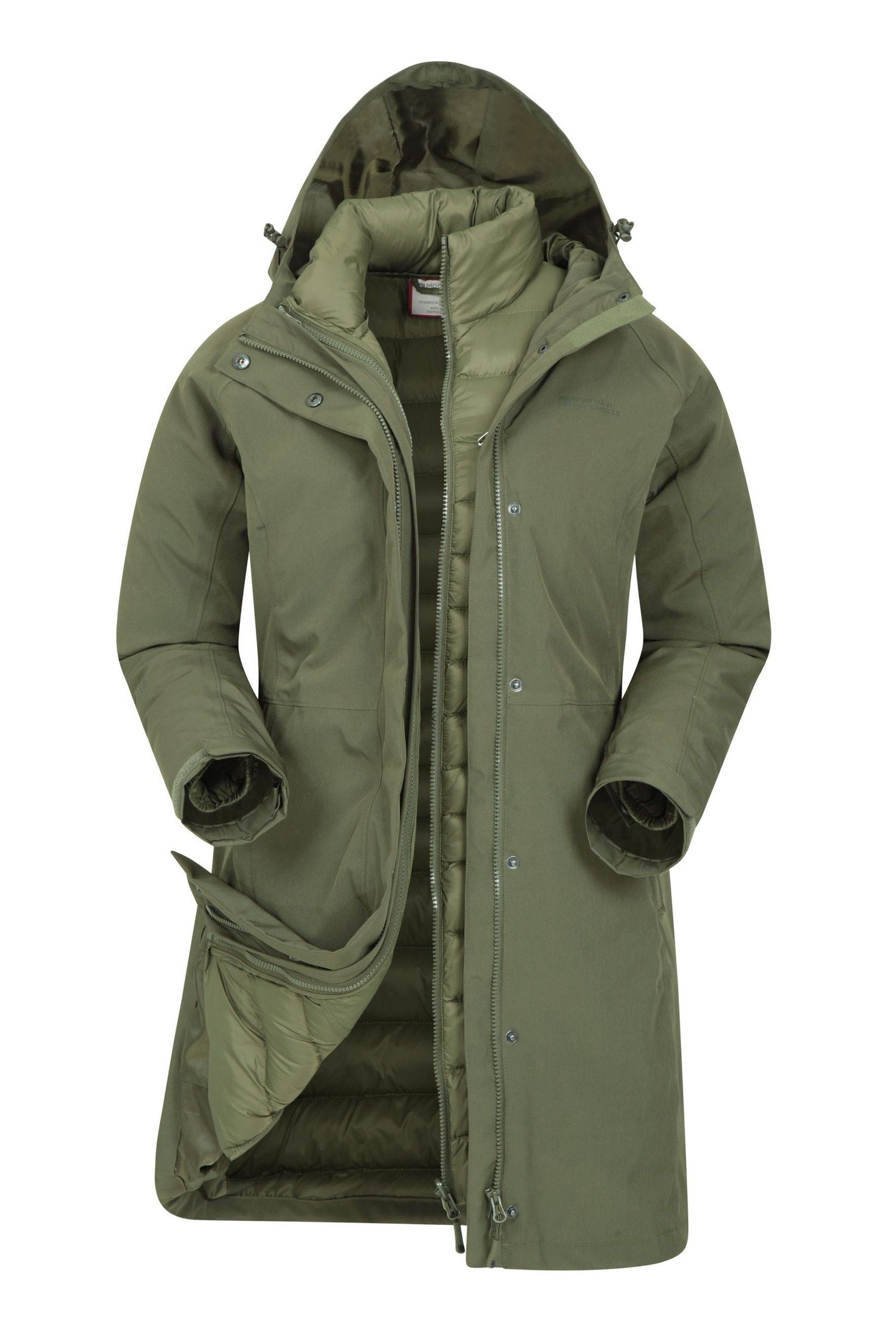 Ladies 3 in 1 waterproof coats uk hot sale