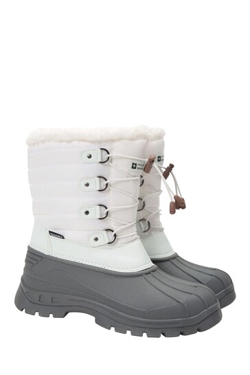 Mountain Warehouse White Whistler Womens Snow Walking Boots