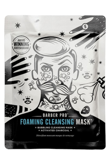 BARBER PRO Foaming Cleansing Mask