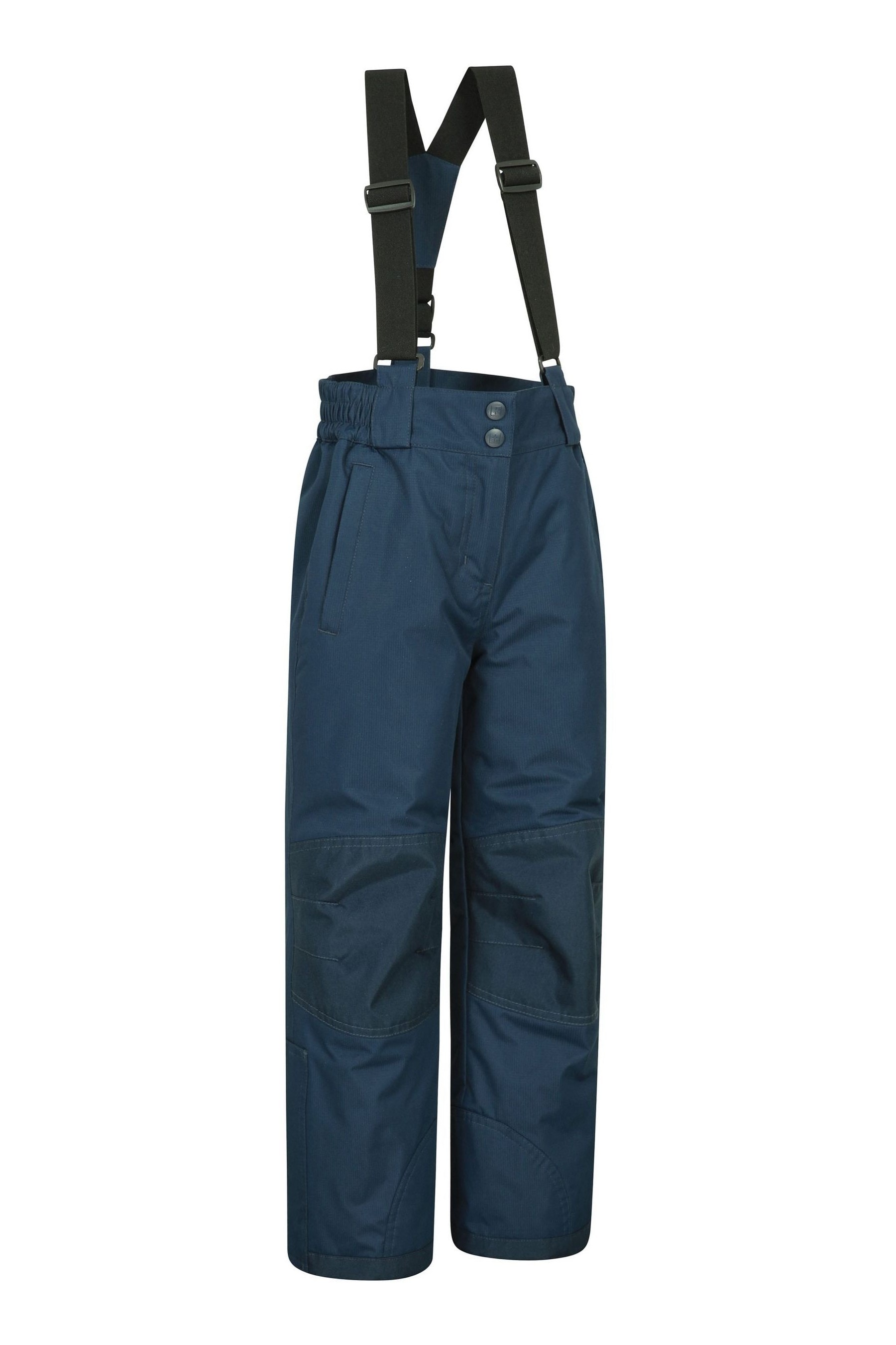 Buy Mountain Warehouse Blue Raptor Kids Snow Trousers from the