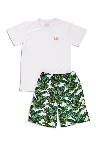 Personalised Sleep Mens Pyjama Set by HA Designs