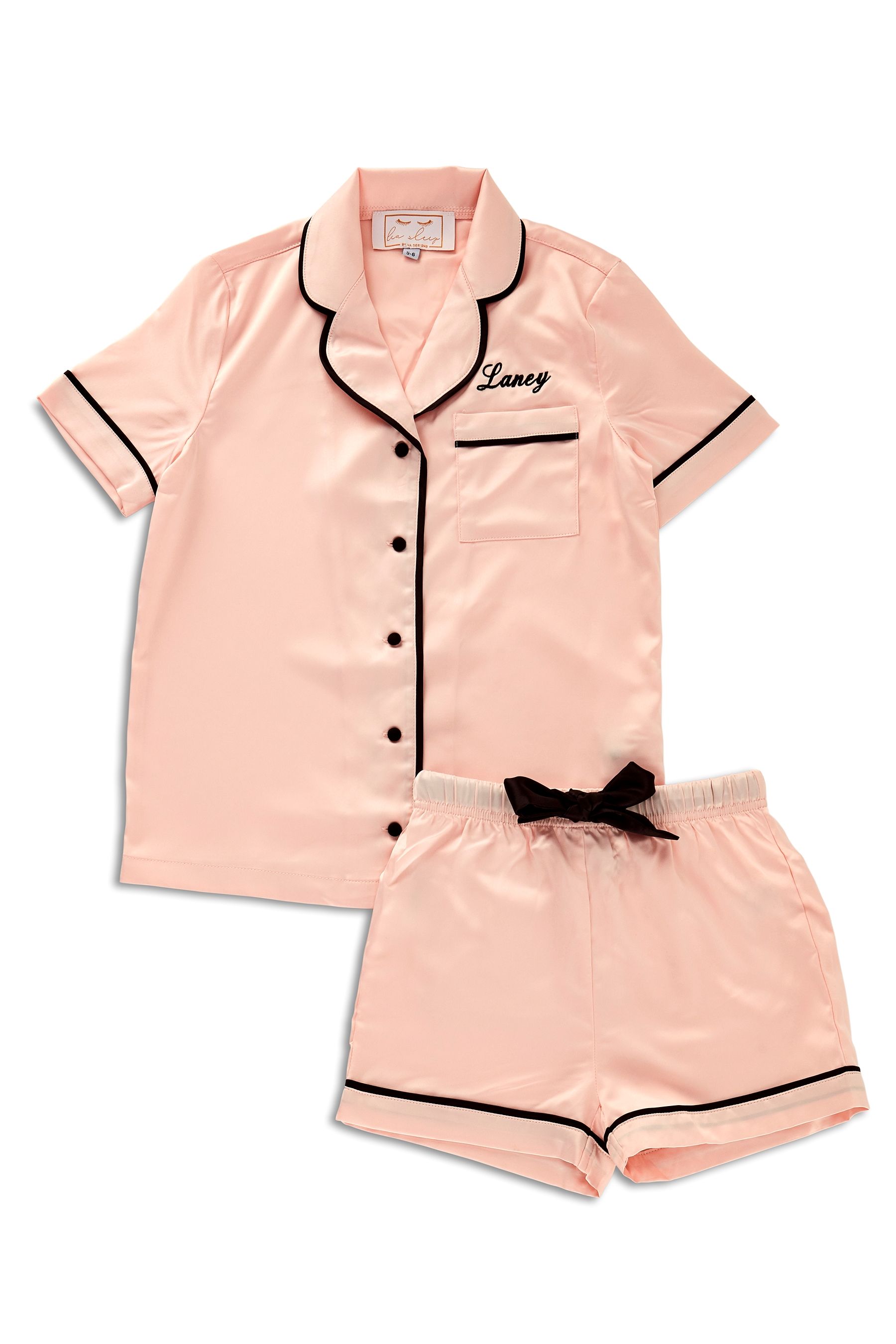 Silk personalised sales pyjamas