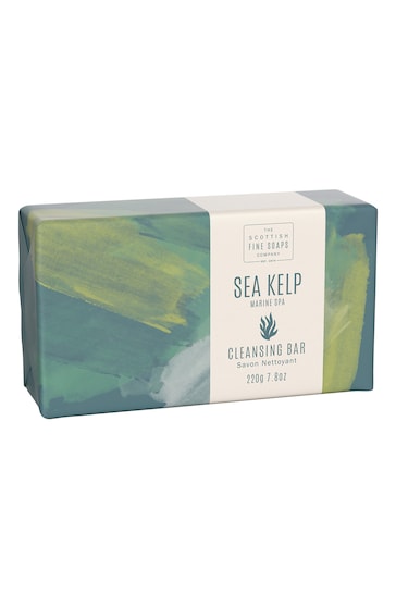 Scottish Fine Soaps Marine Spa Sea Kelp Cleansing Bar 220g