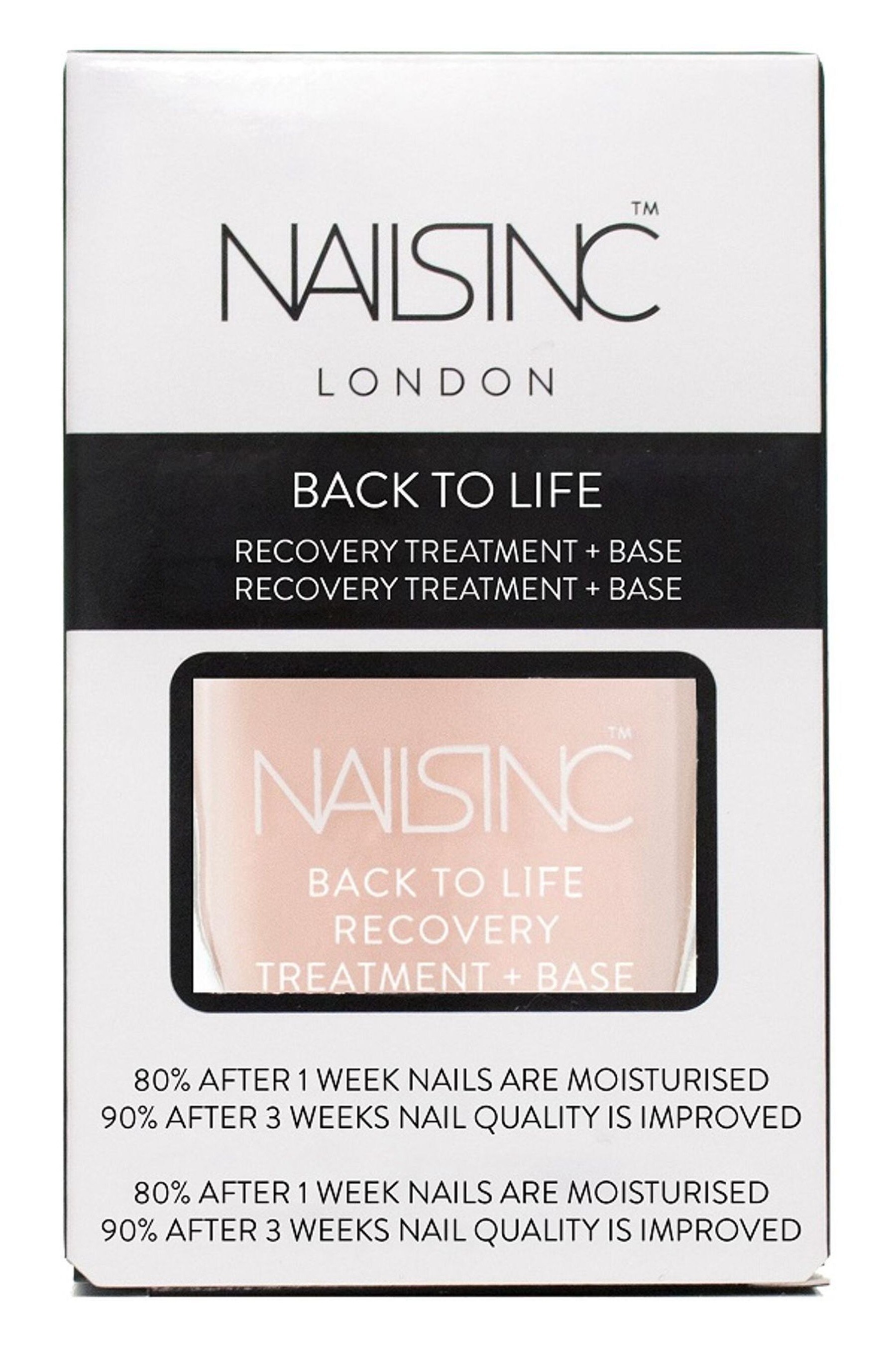 NailsINC Back to Life Recovery Treatment  Base Coat