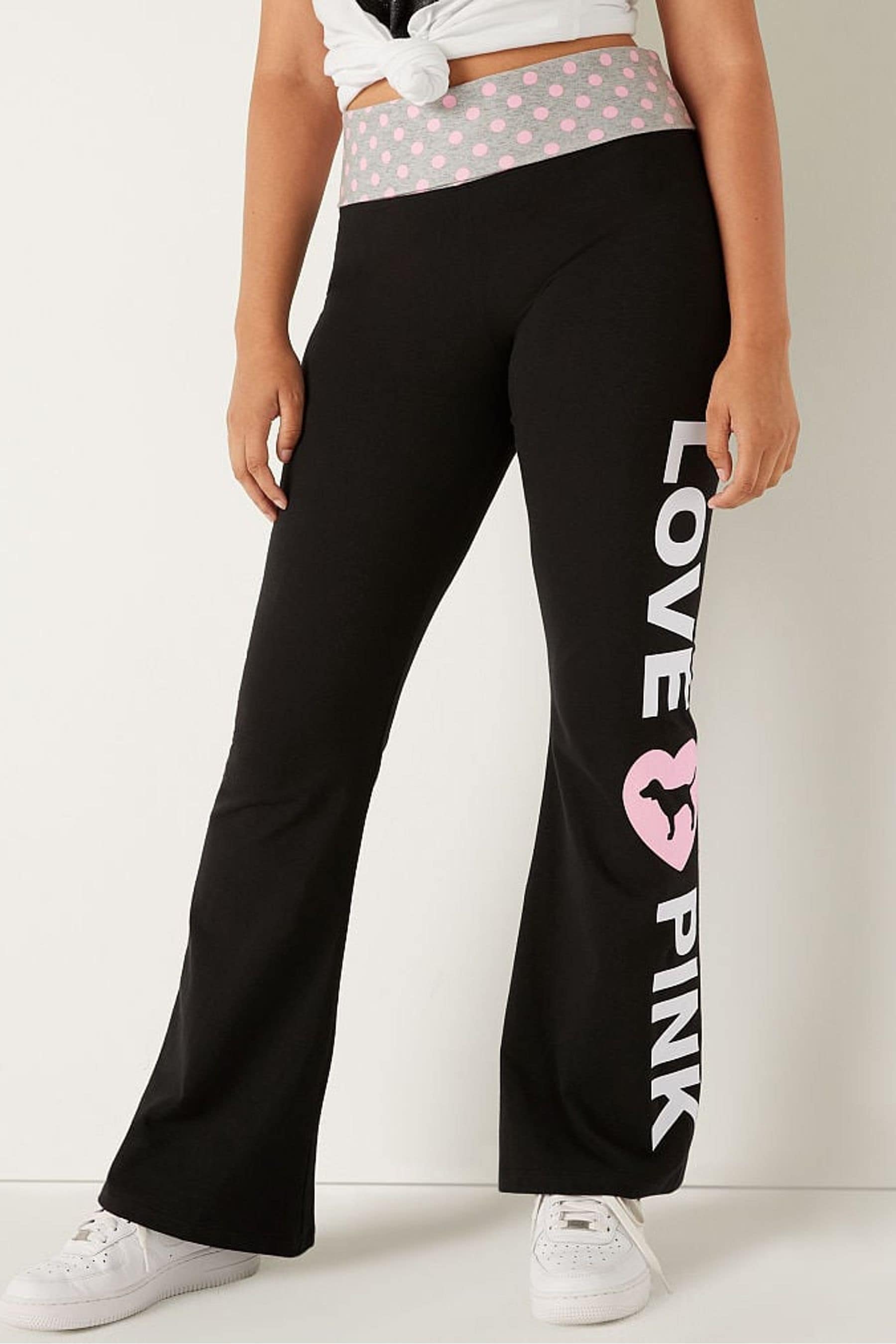 Victoria's secret pink 2025 bootcut yoga pants