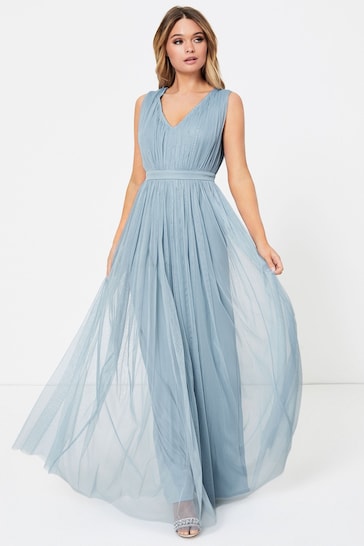 Buy Anaya With Love Light Blue Bow Back Wide Strap Maxi Dress from the Next UK online shop Buy Anaya With Love Light Blue Bow Back Wide Strap Maxi Dress from the Next UK online shop
