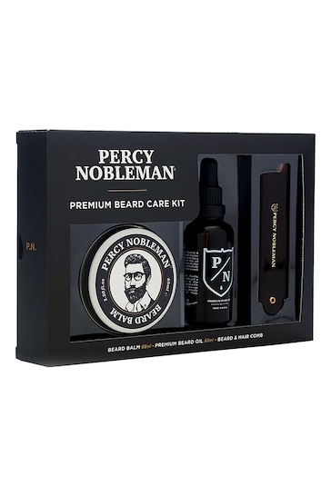 Percy Nobleman Premium Beard Care Kit (Worth £52)