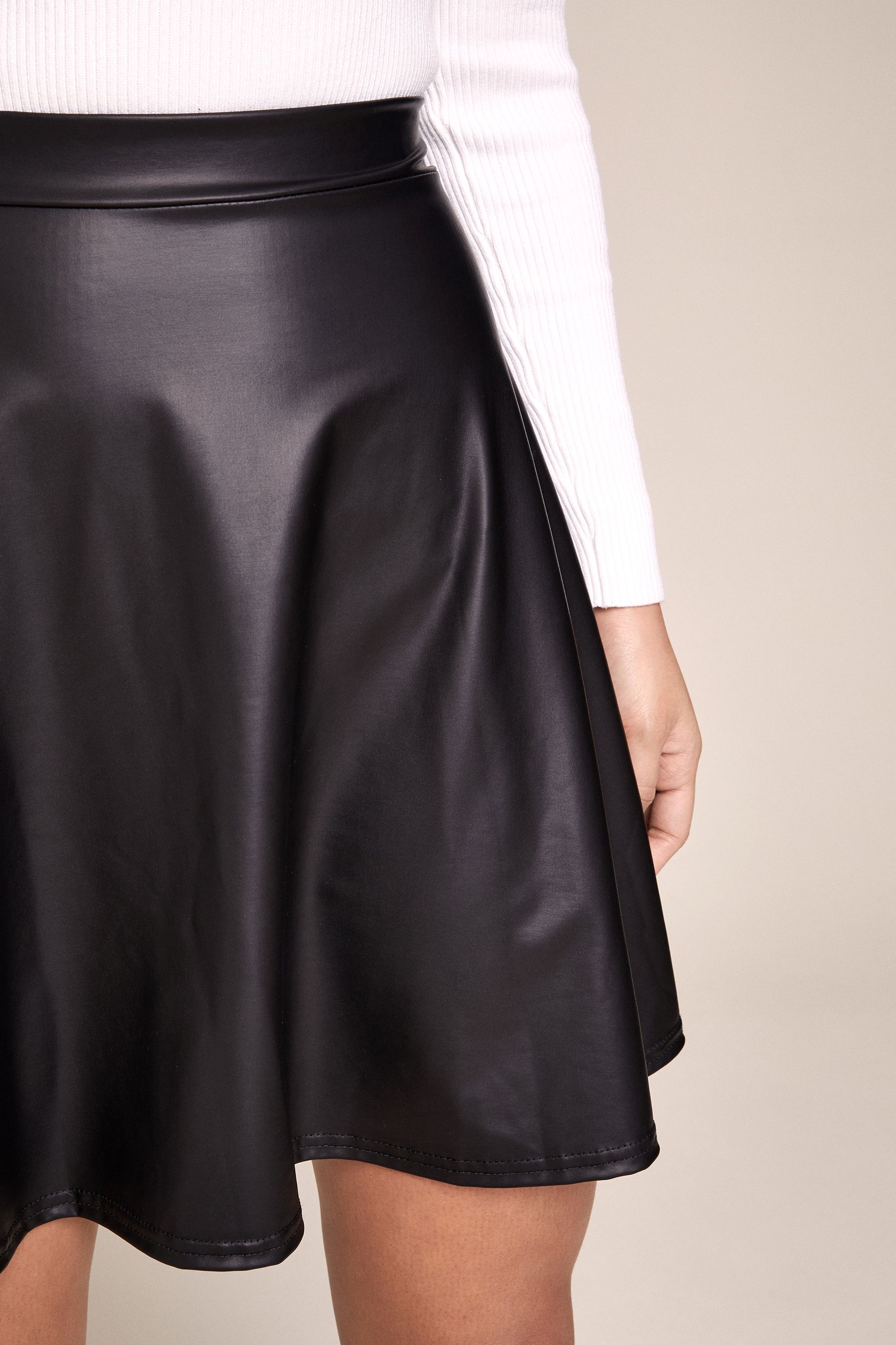 Factorie black skater skirt online