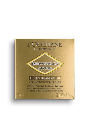 L'Occitane Immortelle Divine Light Cream SPF 20