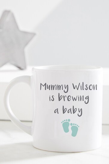 Personalised Baby Brewing Mug by Gift Collective