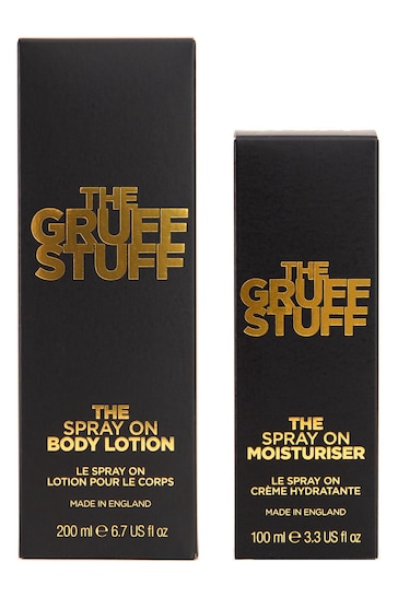 THE GRUFF STUFF The Face and Body Set (Worth £49)