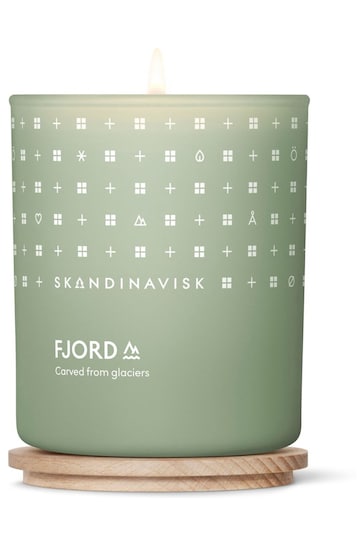 SKANDINAVISK FJORD Scented Candle with Lid 200g