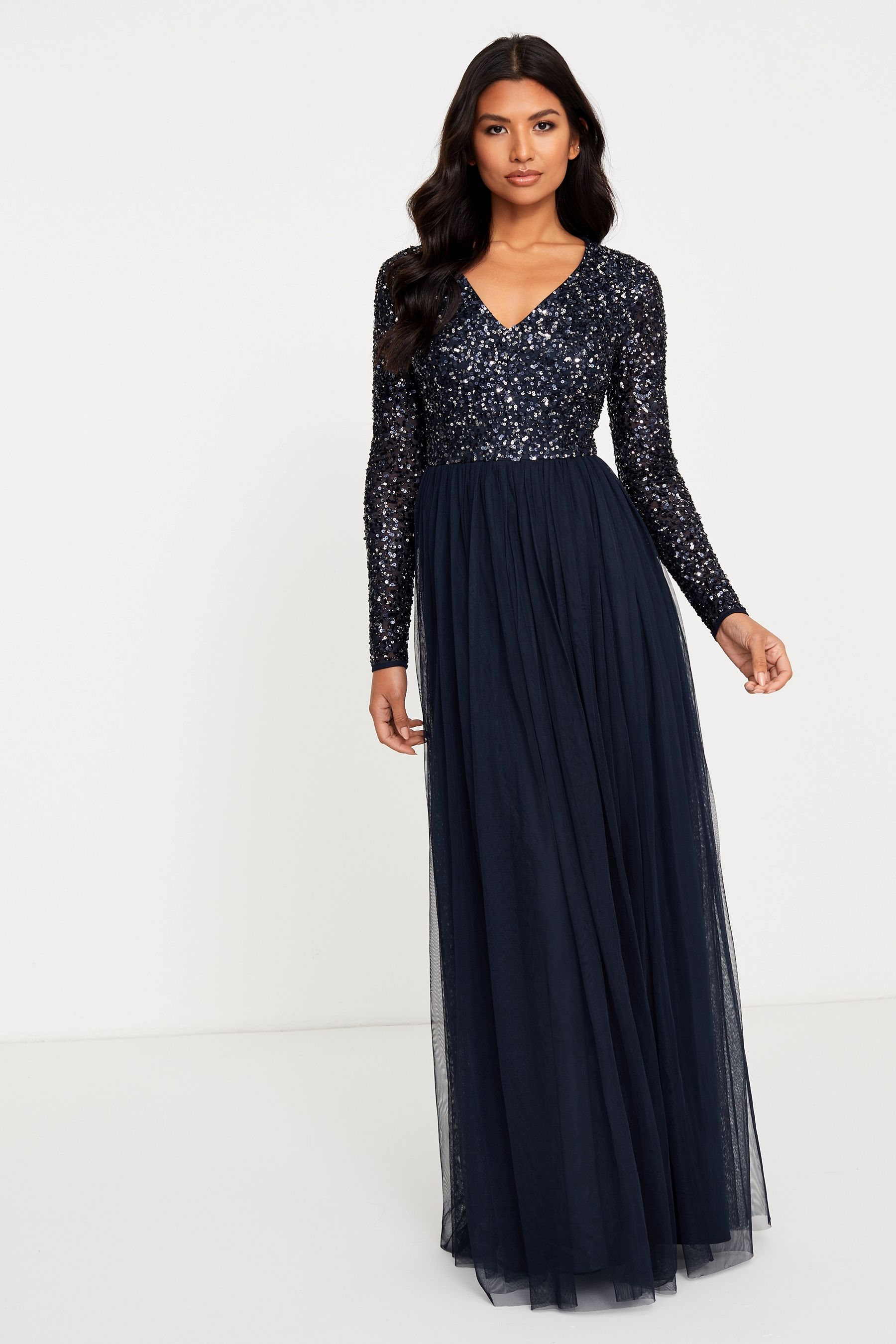 Maya v neck dress outlet