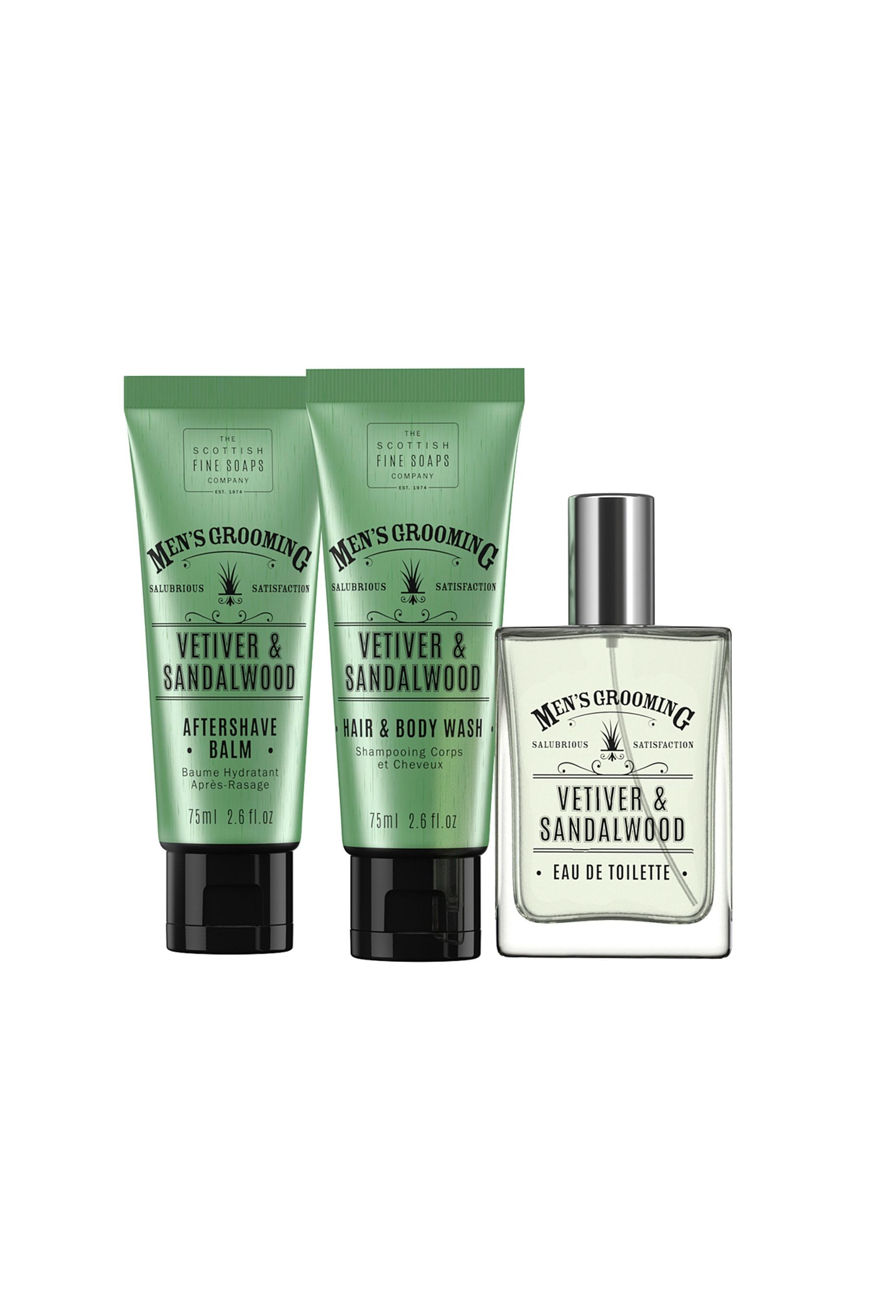 Men's grooming discount vetiver and sandalwood
