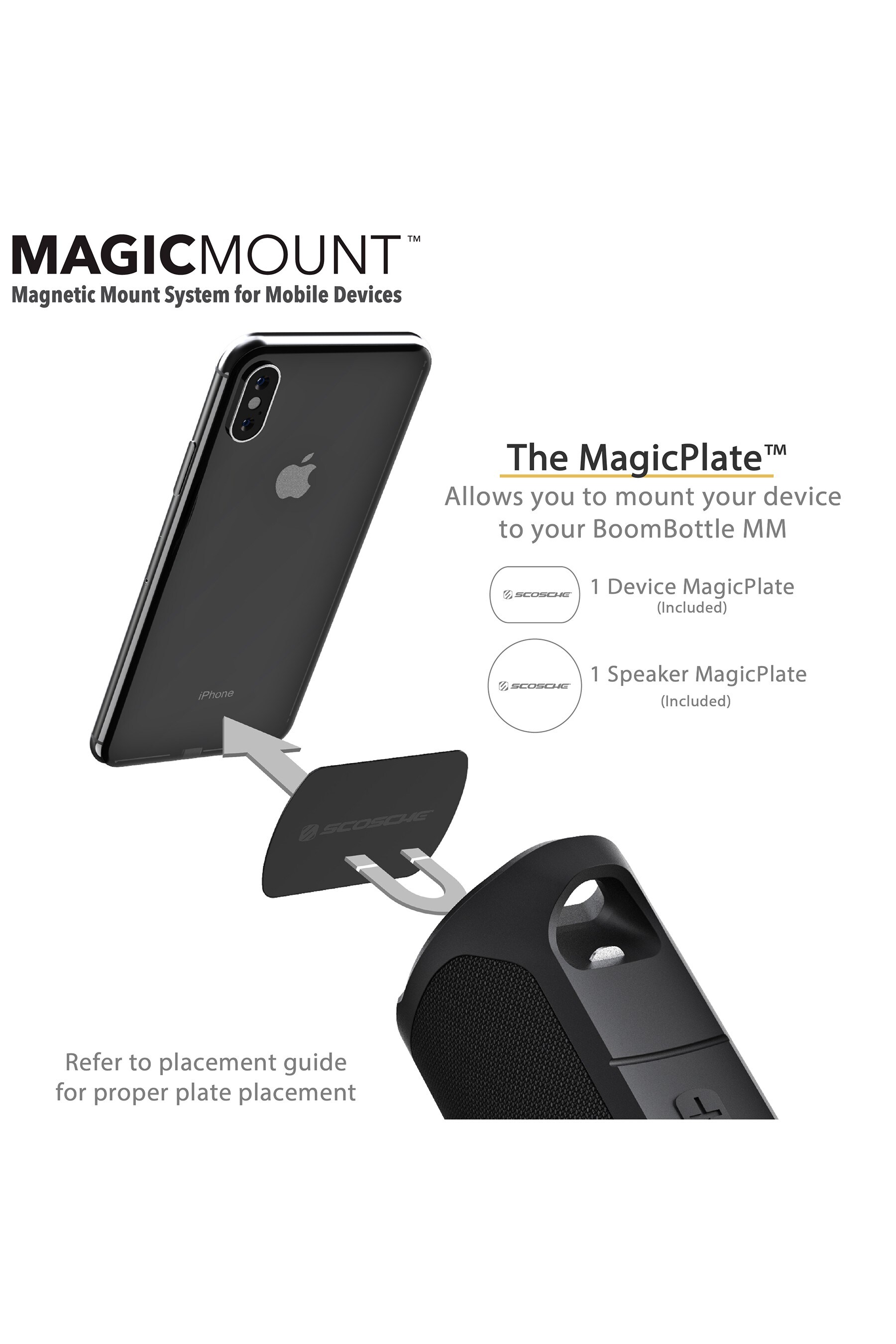 Buy Scosche BOOMBOTTLE Magic Mount Wireless Waterproof Speaker