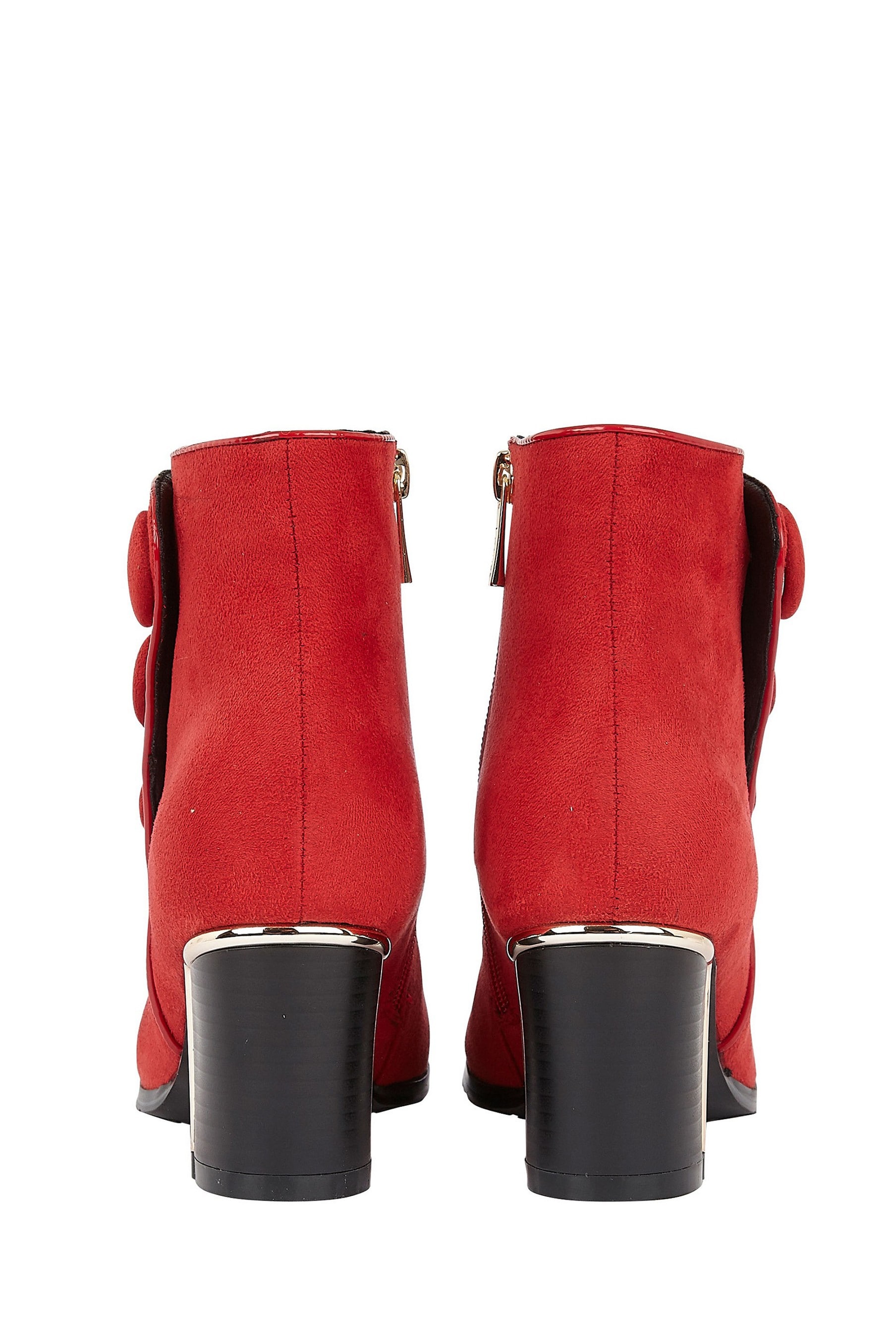 Red ankle sale boots next