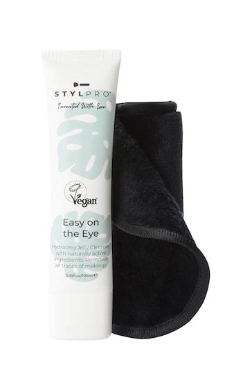 Stylpro Easy On The Eye Makeup Remover Gel and Cloth
