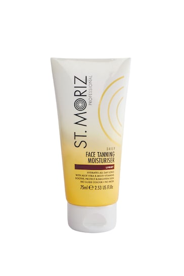 St Moriz Professional Natural Glow Daily Face Tanning Moisturiser 75ml