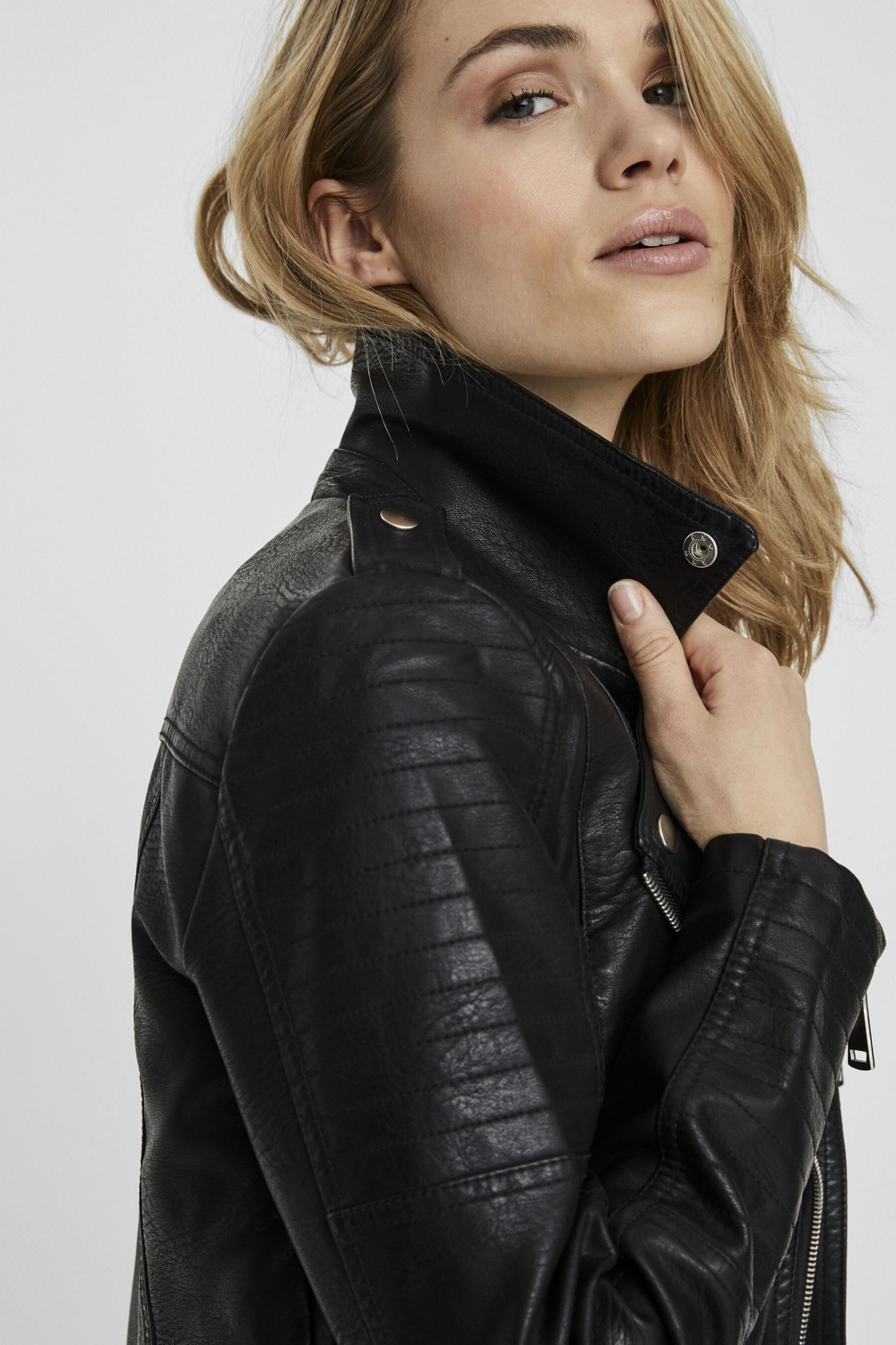 Vero moda tall hot sale leather jacket