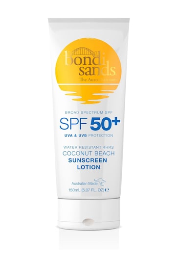 Bondi Sands Sunscreen Lotion SPF 50+ 150ml Coconut Scent
