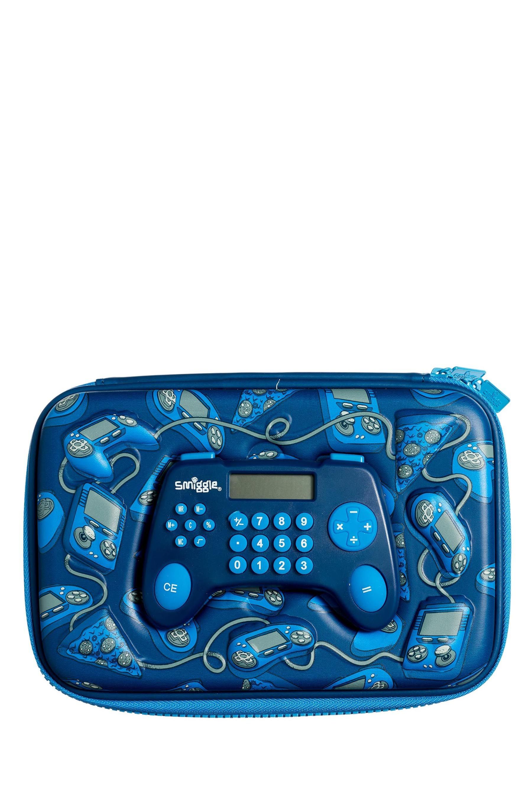 Pencil case with calculator store