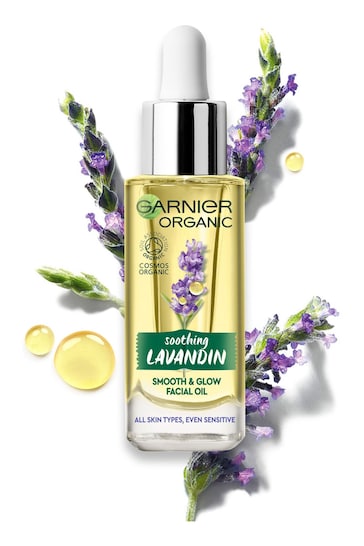 Garnier Organic Lavandin Smooth and Glow Facial Oil 30ml