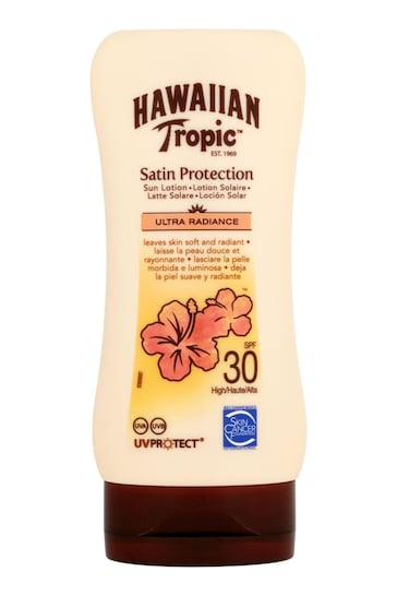 Hawaiian Tropic Satin Protection Sun Lotion Ultra Radiance SPF 30 180ml