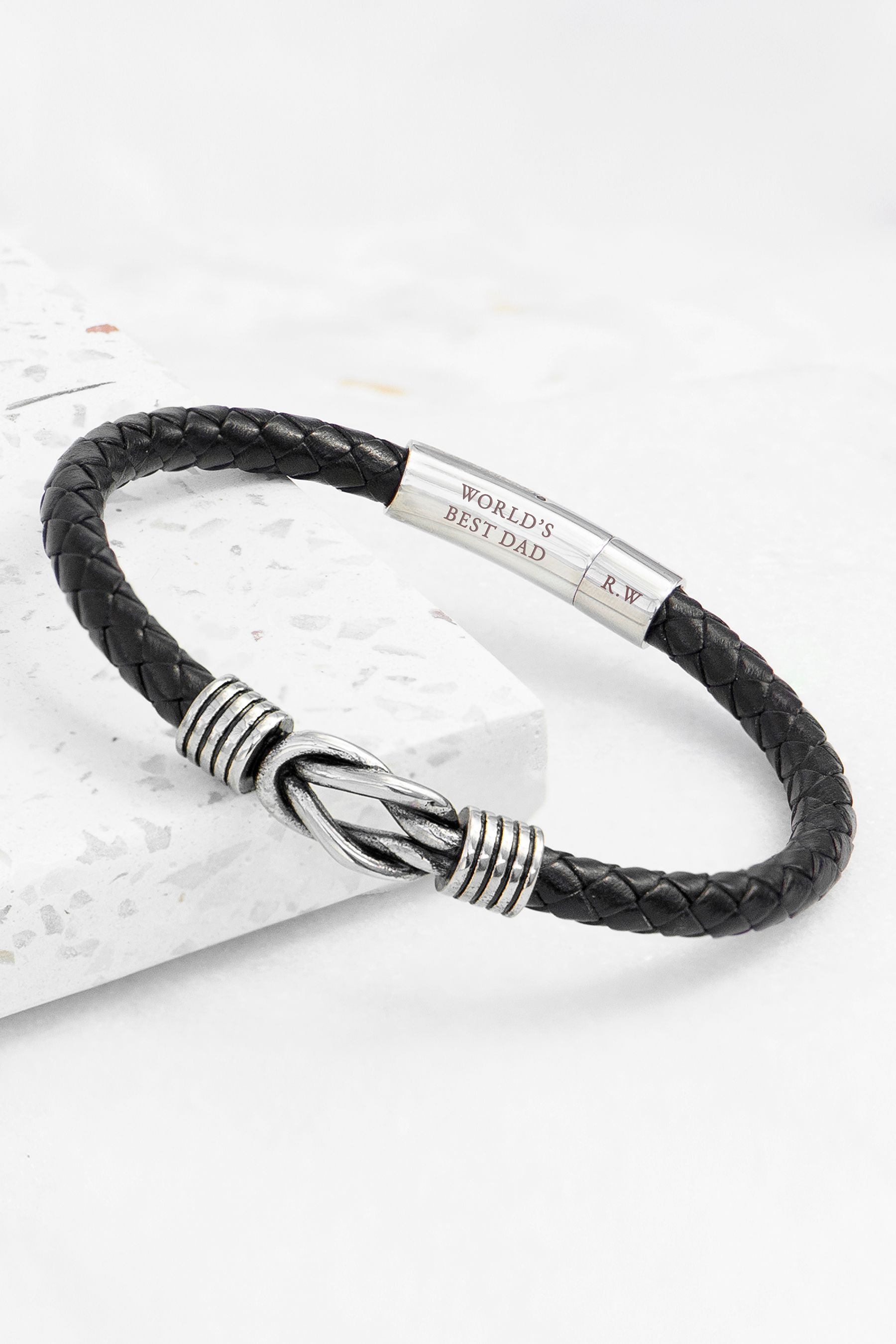 Infinity knot mens discount bracelet