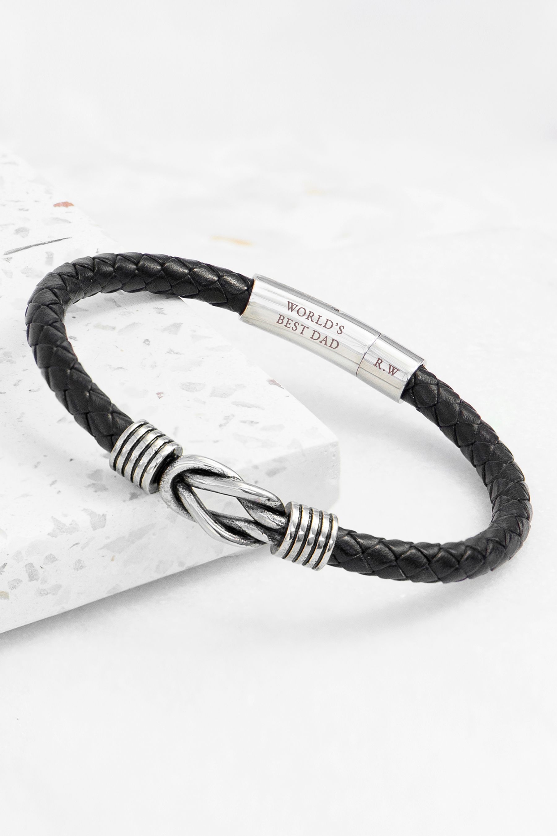 Leather Bracelet - Family - To Daddy To Be - You'll Be Perfect In Ever -  Wrapsify