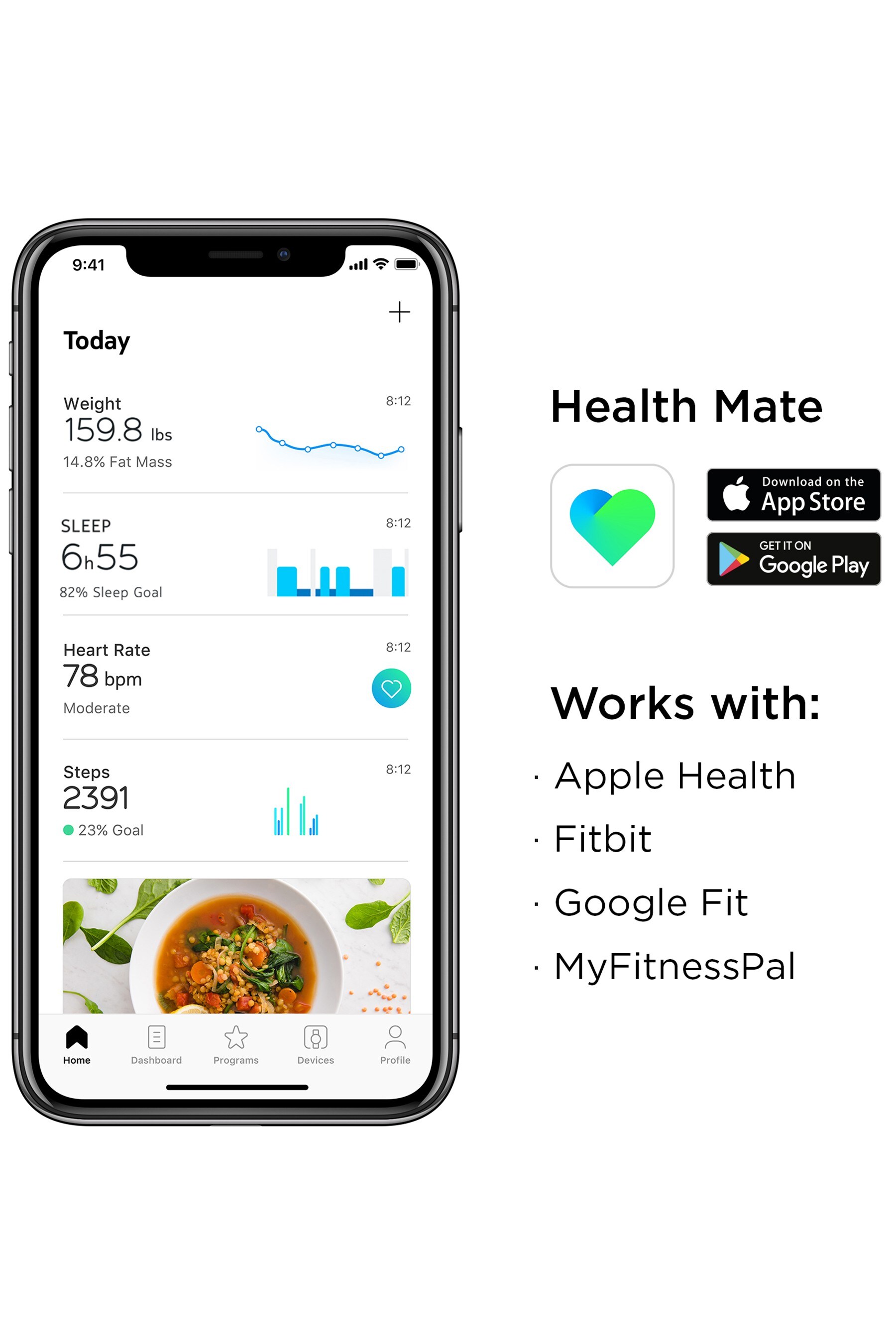 Fitbit hotsell health mate