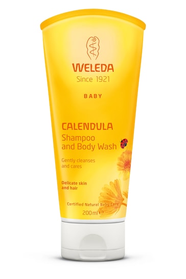 Weleda Calendula Shampoo & Body Wash 200ml