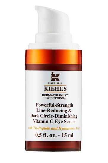 Kiehl's Powerful-Strength Line-Reducing & Dark Circle-Diminishing Vitamin C Eye Serum 15ml