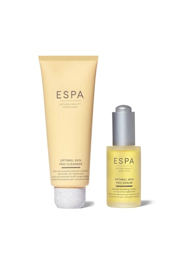 ESPA Optimal Skin Pro Cleanser & Serum (Worth £87)