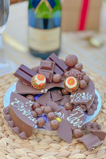 Personalised Mini Chocoholic Smash Cake by Sweet Trees