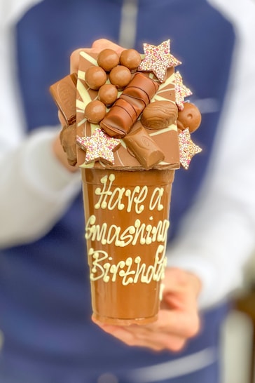 Personalised Chocoholic Smash Cup by Sweet Trees