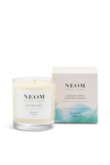 NEOM Bedtime Hero 1 Wick Scented Candle