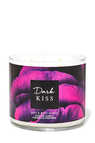 Bath & Body Works Dark Kiss 3-Wick Candle 14.5 oz / 411 g