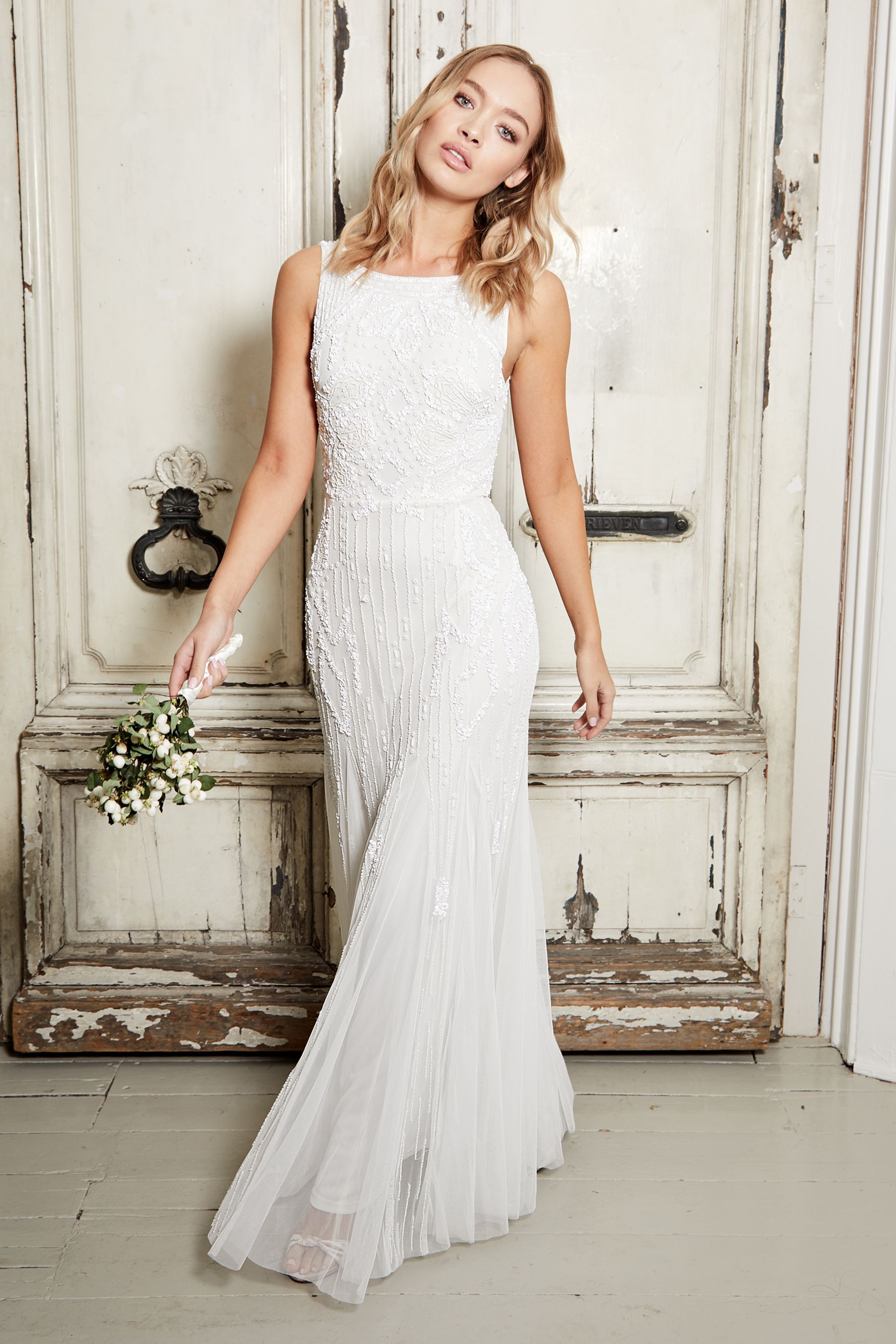 Sistaglam cap sleeve embroidered shop midi dress