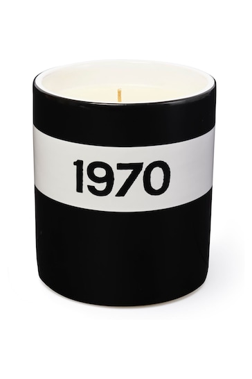 Bella Freud Clear 1970 Ceramic Scented Candle - Black