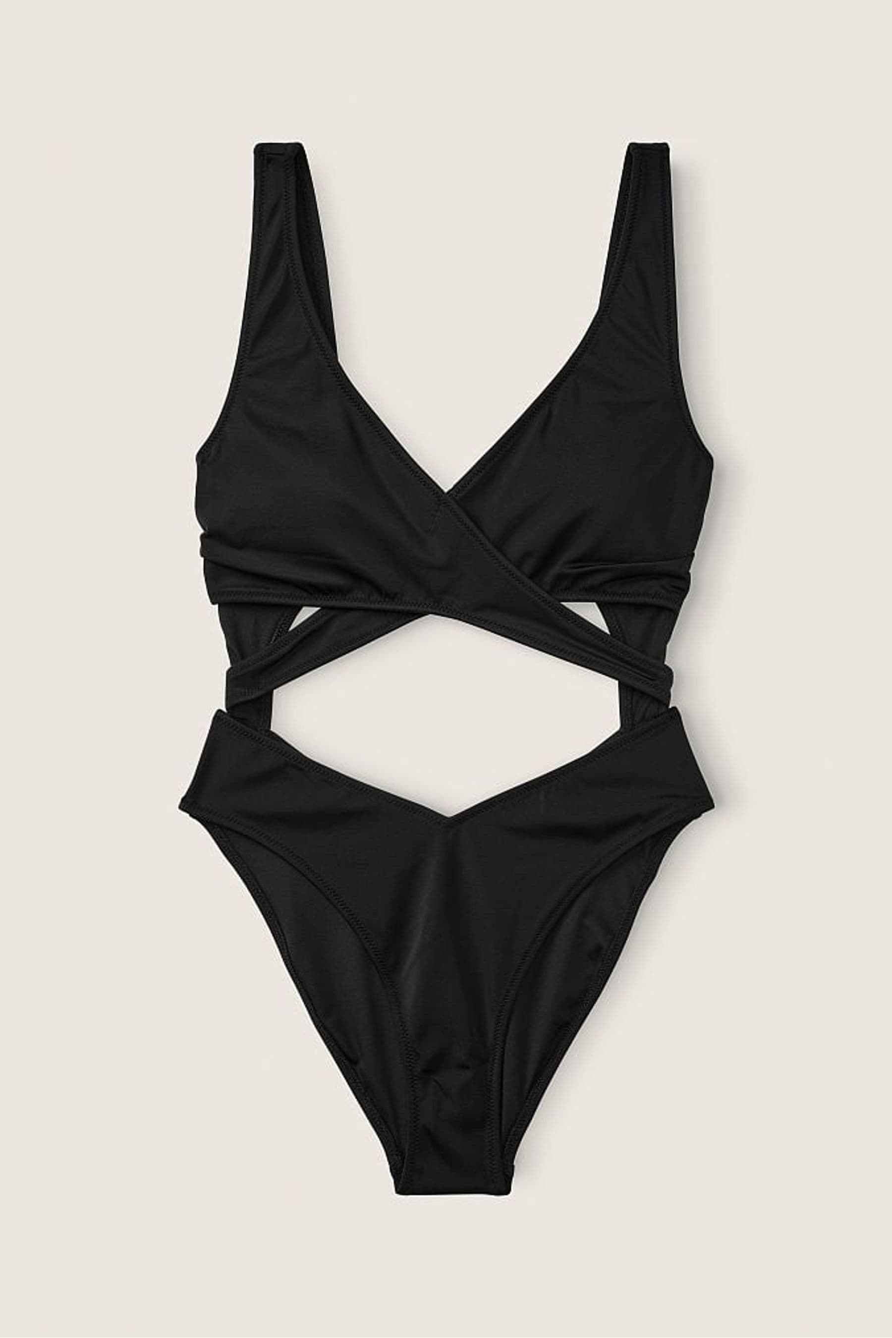 Body shop wrap swimsuit