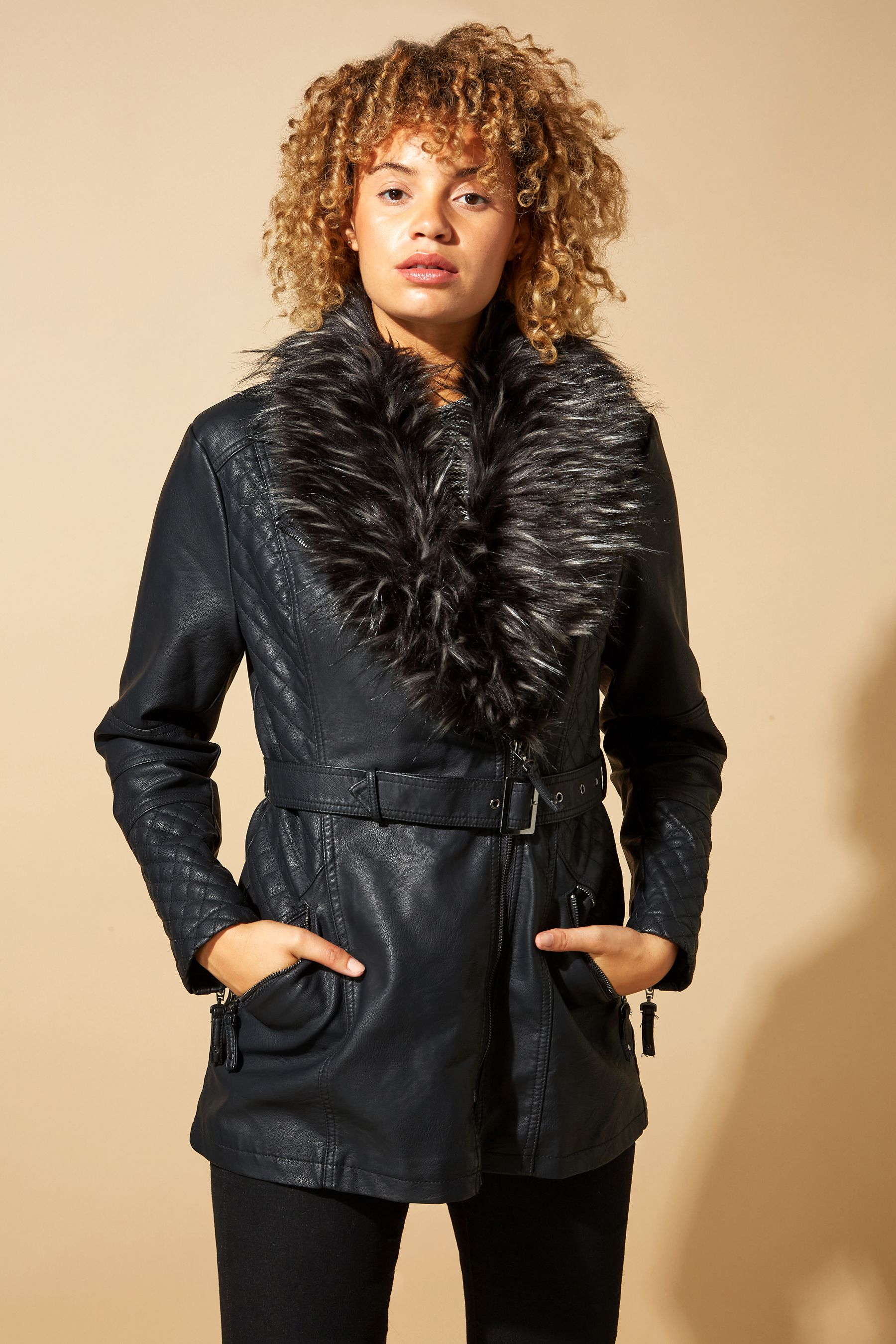 Buy Roman Originals Longline Faux 
