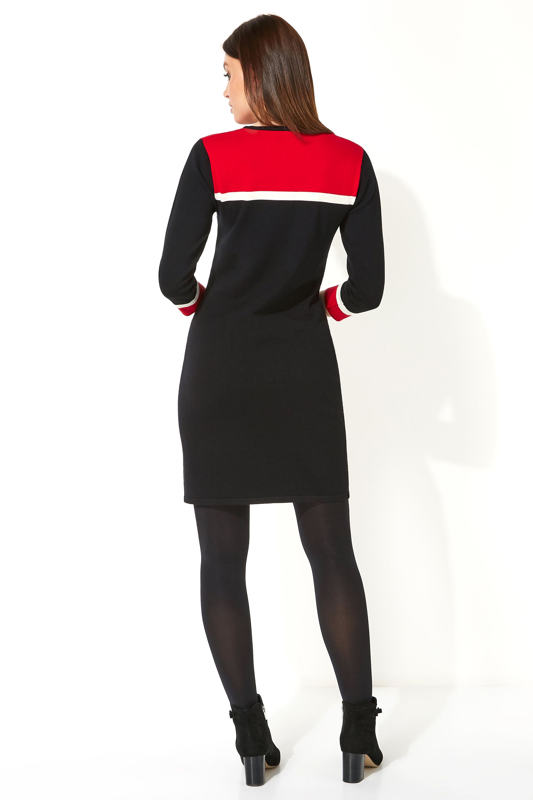 Roman originals cheap colour block dress