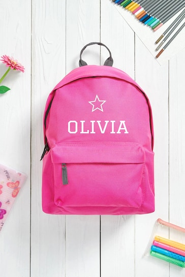 Personalised Star Backpack by Loveabode