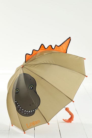 Personalised Dinosaur Umbrella By Loveabode
