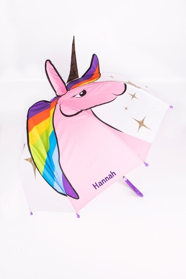 Personalised Unicorn Umbrella By Loveabode